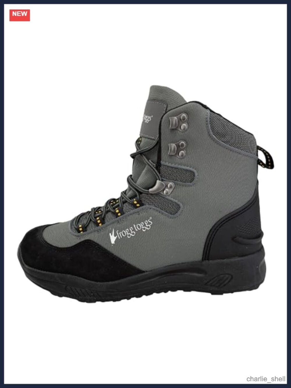Men's Wading Boot Durable Rubber Nylon Fishing Outdoor Ankle Boot